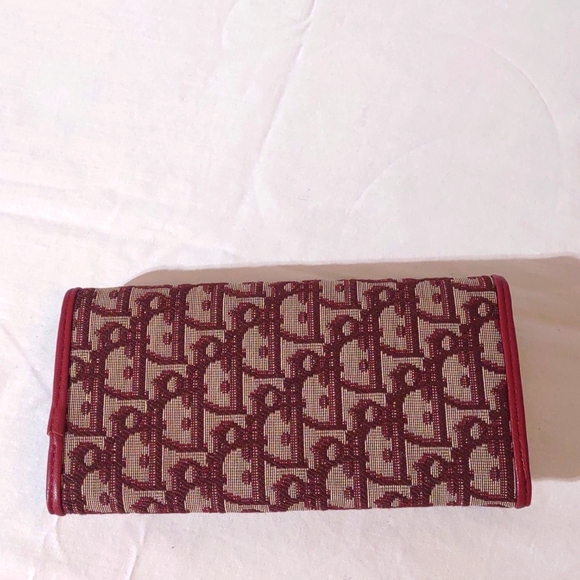 Designer Inspired Flap Front Wallet EUC - Picture 2 of 11